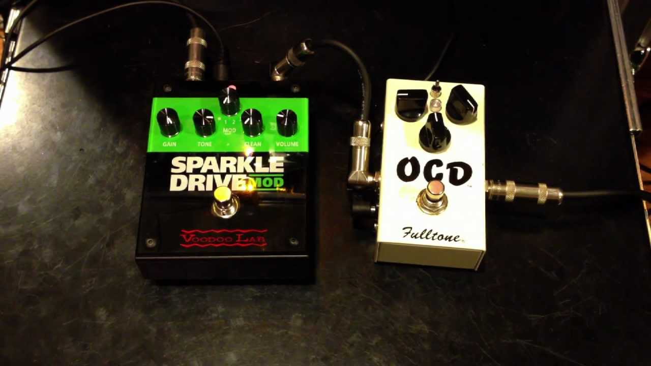 Fulltone OCD v3 vs Voodoo Lab Sparkle Drive Mod - YouTube