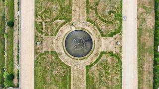 Heatwave reveals 'lost' 17th century garden under parched grass | SWNS
