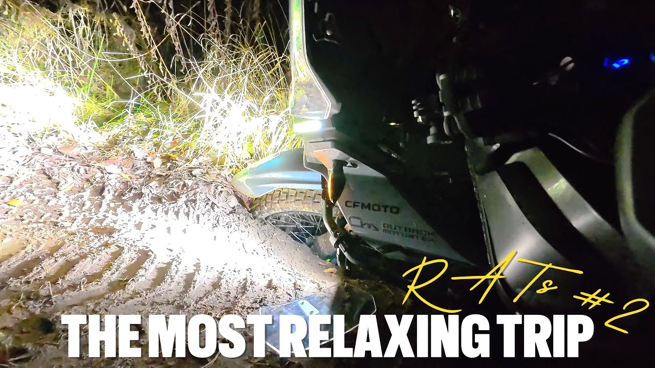O #####! CO TO JEST?! "Relaksing" trip - RAT's part 2 | CFMOTO IBEX 450MT