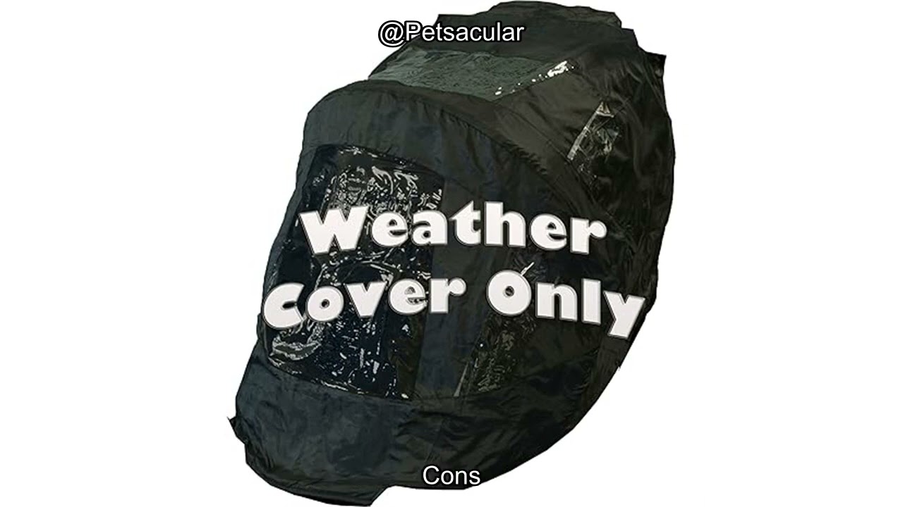 Обзор защитного чехла от непогоды Pet Gear No-Zip Expedition: стоит ли он своих денег для колясок...