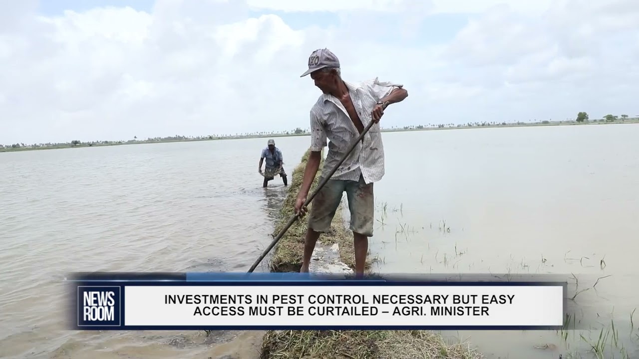 GUYANA NEWS ROOM – INVESTMENTS IN PEST CONTROL NECESSARY BUT EASY ACCESS MUST BE CURTAILED