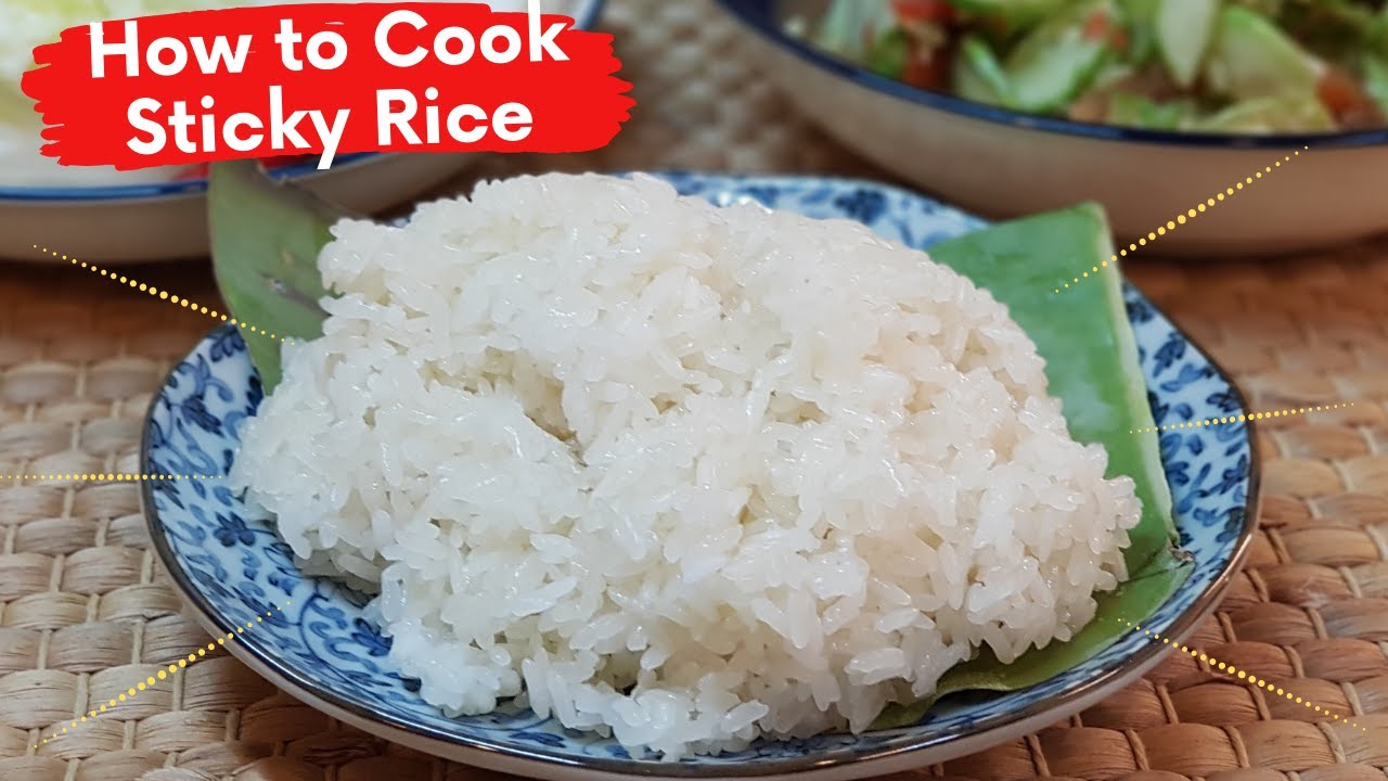 How to Cook Sticky Rice/ Glutinous Rice