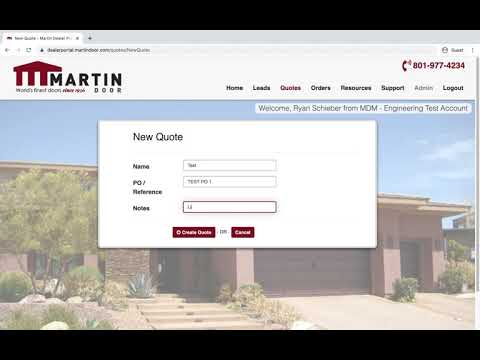 Martin Dealer Portal, Simple Instructional Video