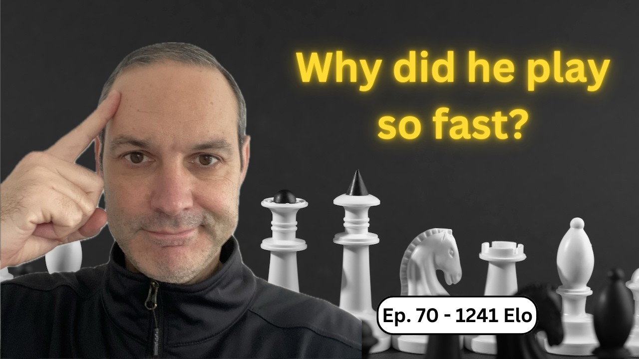 Episode 70 of Road to 1500 Elo - Off to the races with the Fantasy variation of the Caro Kann