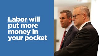Only Labor will put more money in your pocket | #LIVE from Canberra