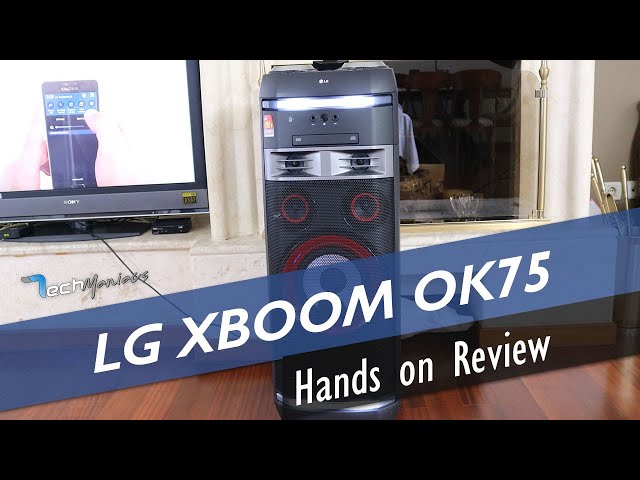 LG XBOOM OK75 Review: Για πάρτι πολλών Watt - YouTube
