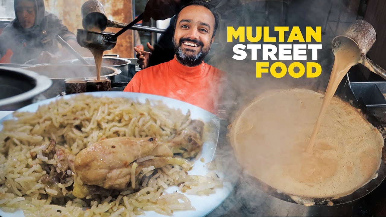 Multan Street Food | Bali ki Chai, Yakhni Pulao & Dilmeer ki Paira Lassi | Pakistani Food | Street Food PK