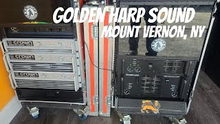 GOLDEN HARP SOUND SYSTEM USING CROWN 5000VZ, QSC IN MOUNT VERNON