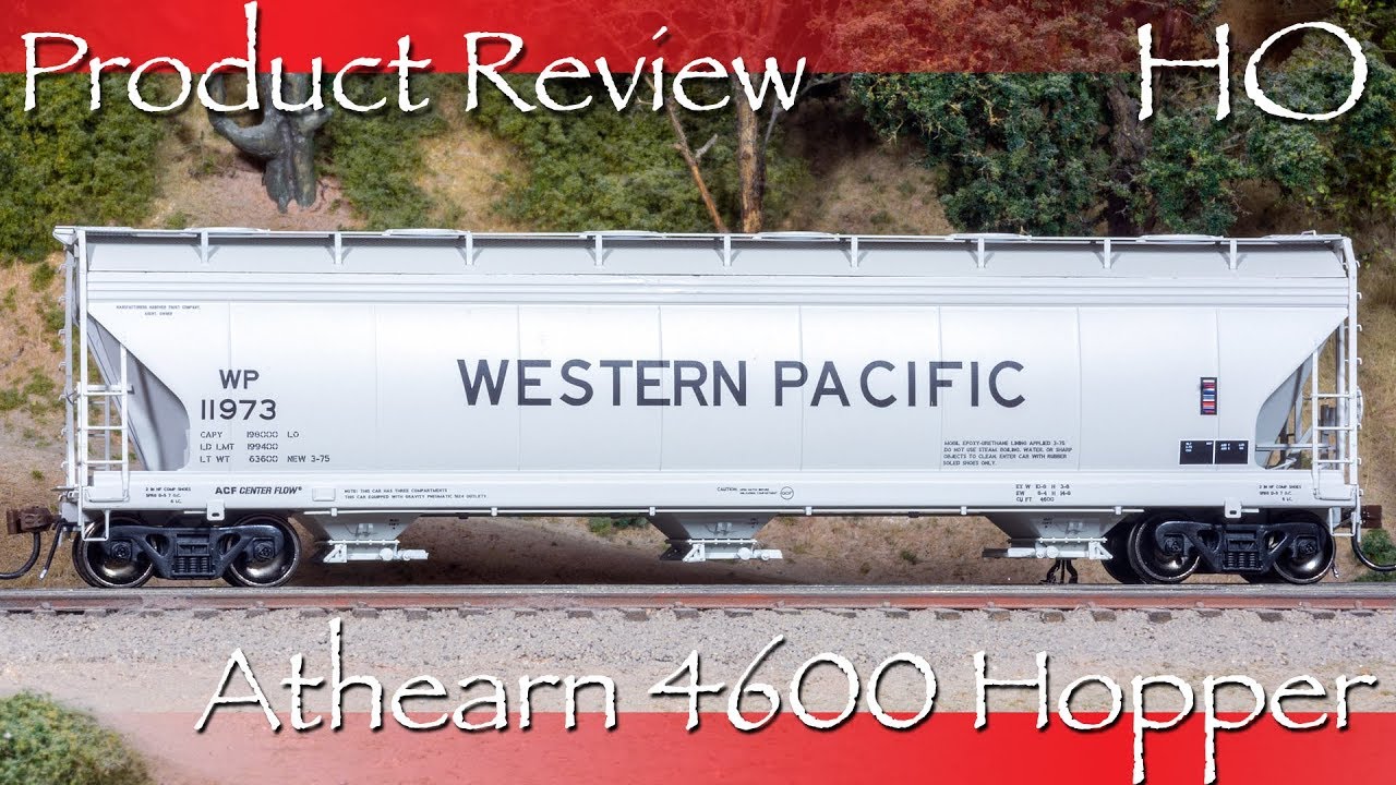 Product Review HO Athearn 4600 Hopper