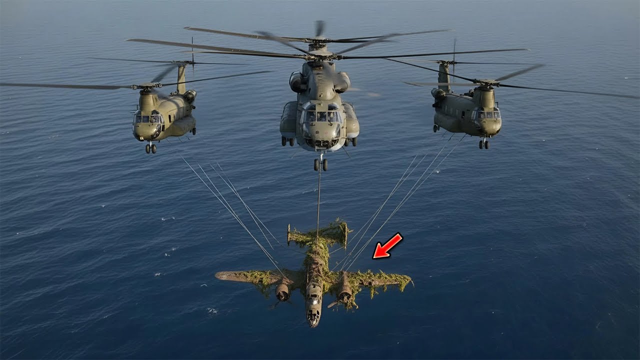 Recovering and Restoring a B-25 Mitchell Lost Beneath the Sea for 300 Years