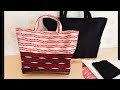 帯とカゴで作る大人の夏バッグA Elegant Summer Basket Bag Made with an Obi Belt