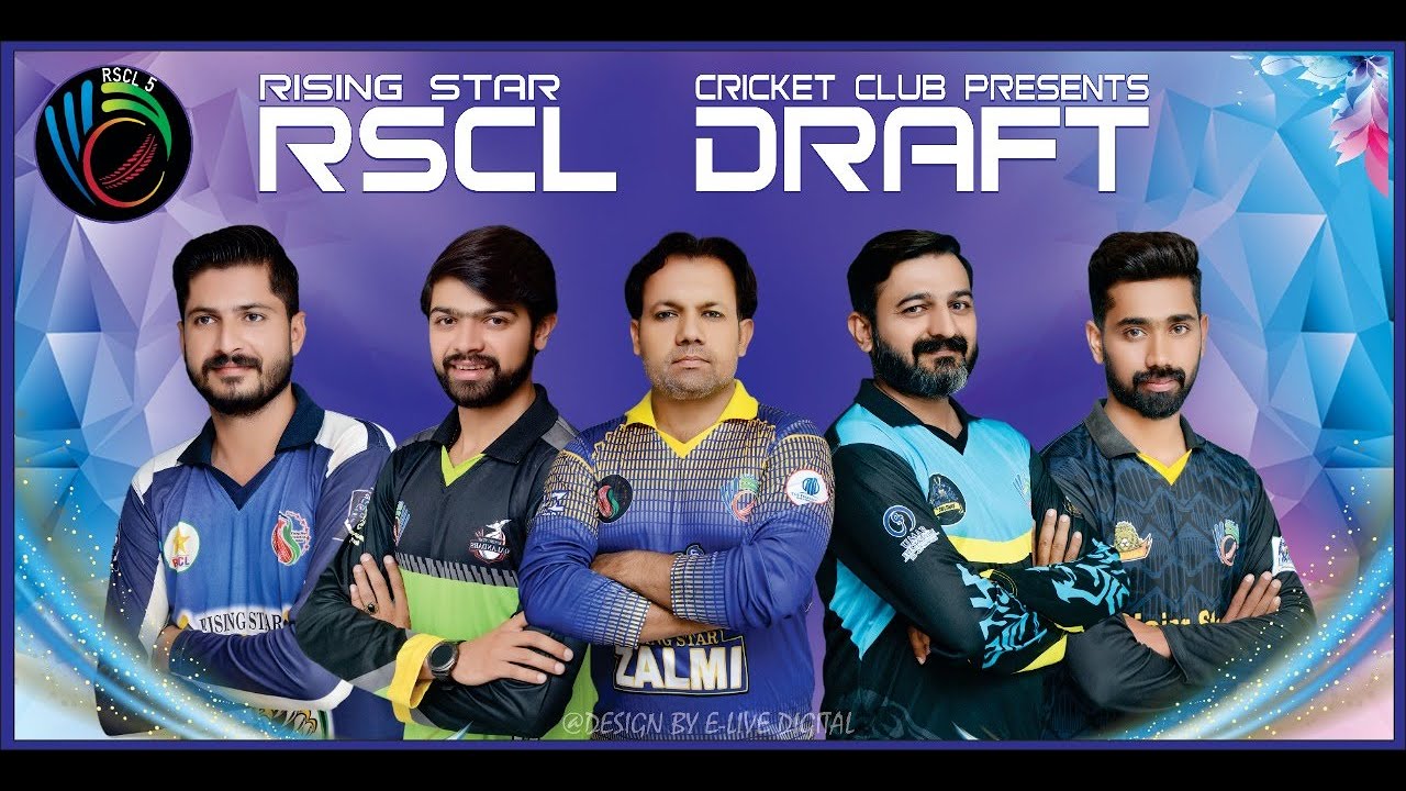 Rscl RSCL 2023 DRAFTING CEREMONY II RISING STAR CRICKET CLUB II LA MAIDA ...