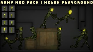 Army Pack Mod By Axo | Melon Playground