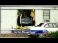 Car crashes into house (DE) injures 1