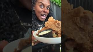 Took my family to get the best fried oyster mushrooms in Vegas, can y'all guess where we are??