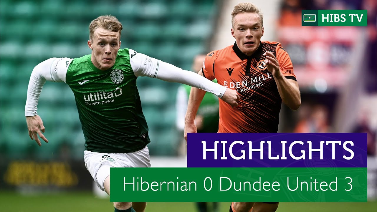 Hibernian 0 Dundee United 3 Highlights cinch Premiership