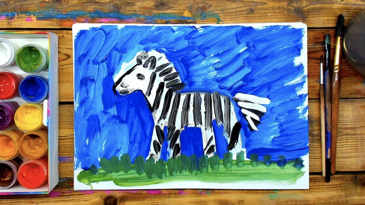 Рисунок красками для детей 5. Рисование красками для детей. Рисунки красками для детей. Интересное рисование для детей. Детские рисунки красками.
