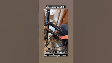 Ferrule Blaster by #toolceptions #plumbingtools #tools #plumbingsolutions #howto
