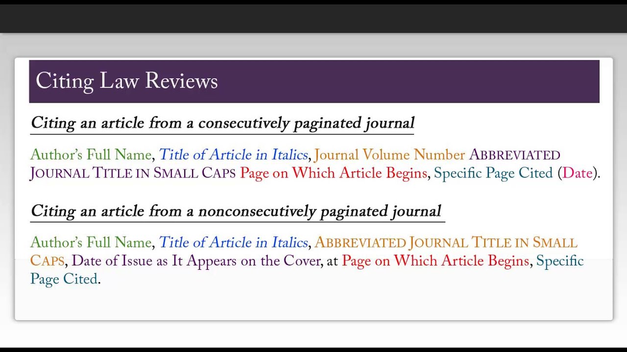 how to write a law review article