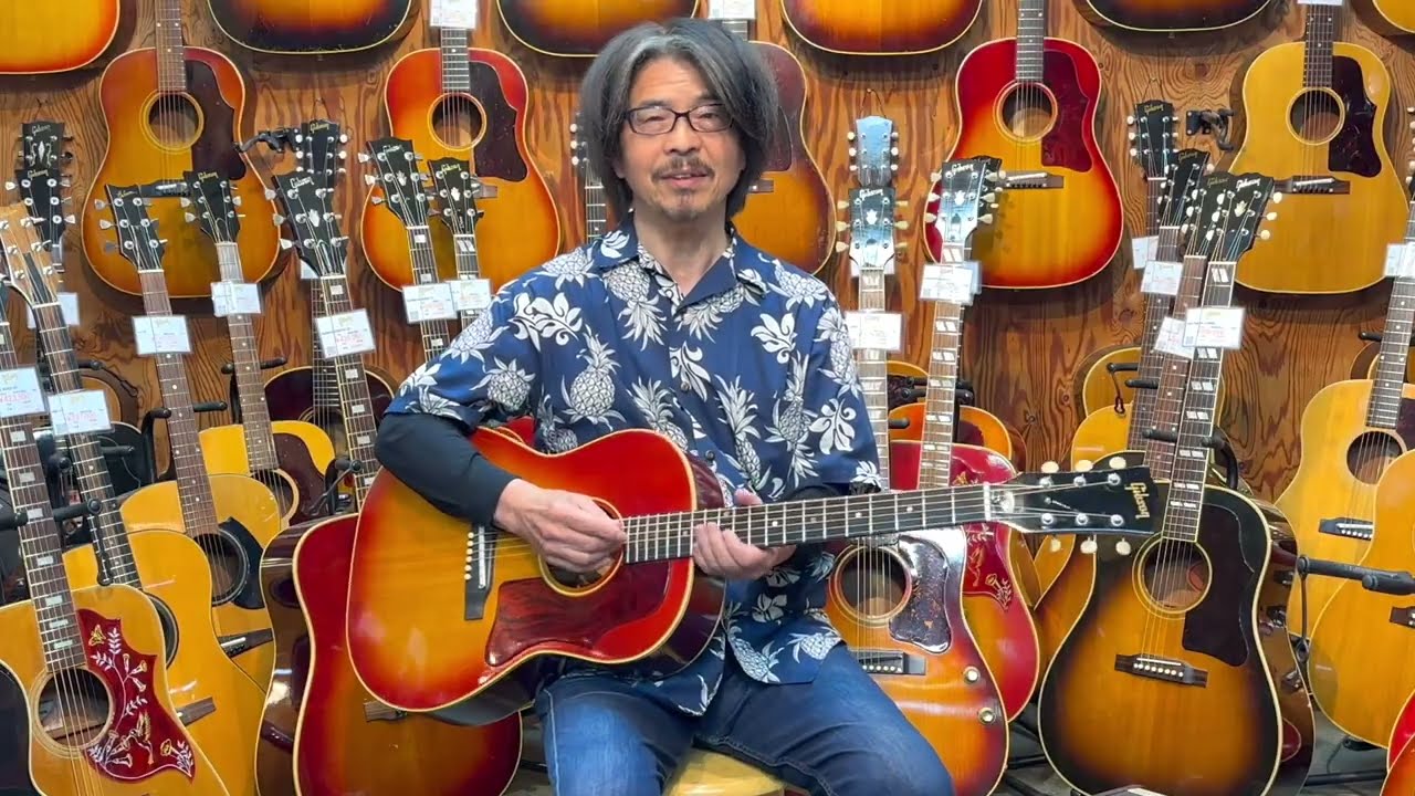GIBSON B 25 CS 1965 - YouTube