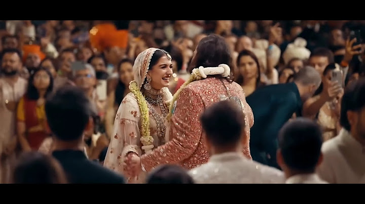 Ananat Ambani-Radhika Merchant 1st Wedding Anniversary Video