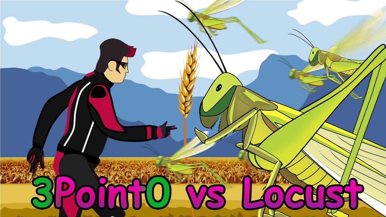 3Point0 vs Locust Animation Fight - Kalai's Creations - YouTube