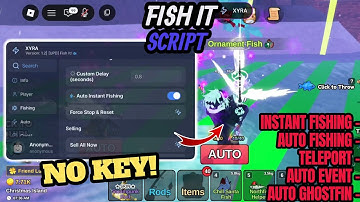 FISH IT Script *NO KEY* PASTEBIN - Auto Fishing | Instant Catch | Auto Ghostfin | Ez Candy & More!