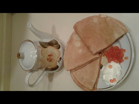 Video: Shrovetide Uchun Mineral Suv Bilan Pancake Qanday Tayyorlanadi