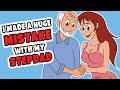 I let my Stepfather into my 🍑💦when my mother traveled | My story Animated