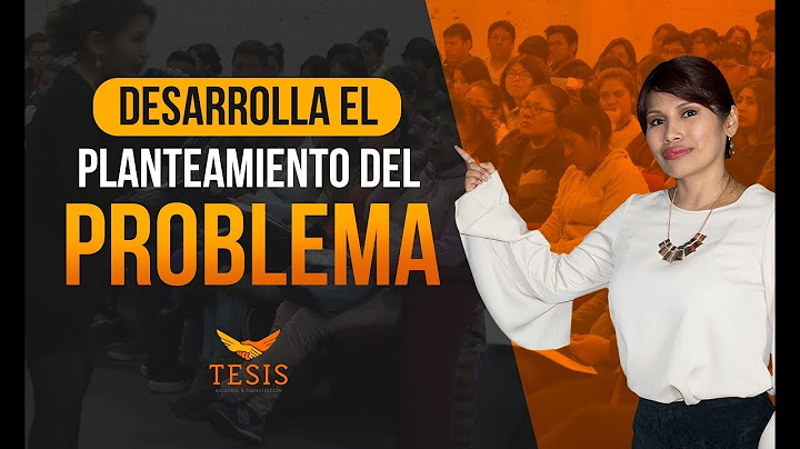 🎯Cómo hacer el PLANTEAMIENTO del PROBLEMA para una TESIS de Éxito? |Dra.Rocio Lima😇❤️🔥