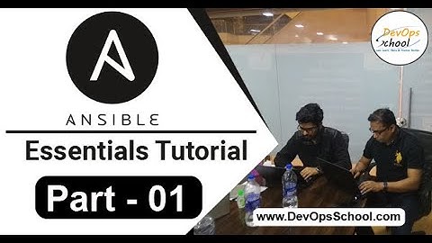 Ansible Fundamental  Tutorial by Rajesh Kumar in 2020