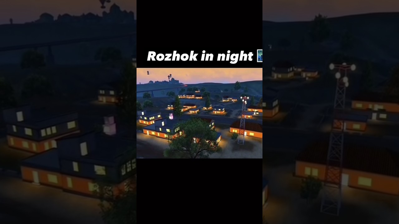 BGMI Night Mode Rozhok 🌙