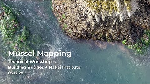 Automating Mussel Habitat Mapping Workshop