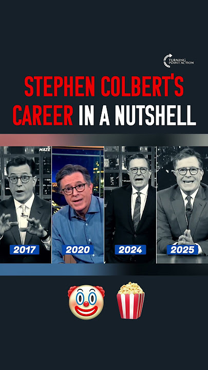 Stephen Colbert is not funny, never has been. Who else do you want off the air?