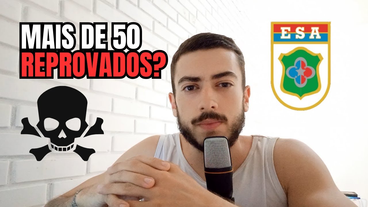 RECORDE DE REPROVADOS NO EXAME PSICOLÓGICO DA ESA