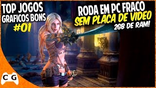 Jogos Incríveis que Rodam em PC FRACO de 2GB RAM (2021) - Jogos