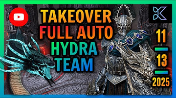 Raid: Shadow Legends  -  Hydra Full Auto Teams Takeover - x3 SPEED RUNNING !