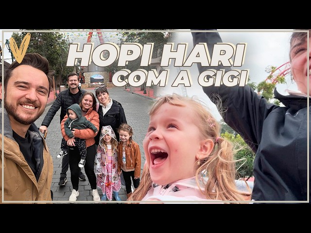 FOMOS NO HOPI HARI COM A GIGI + NOSSA HORTA ESTÁ CRESCENDO, BINGO E JOGO DA COPA: VLOG DA SEMANA
