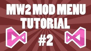 How To Make A MW2 TU8 Mod Menu - Pt.2 - Adding Lines & Options