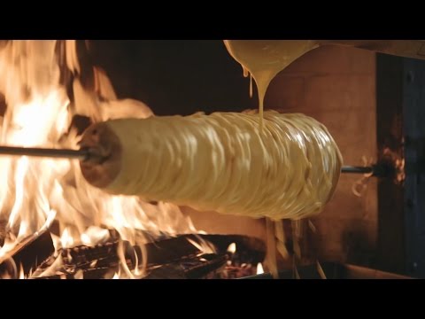 A Spit Cake (Šakotis) – Lithuania’s Business Card