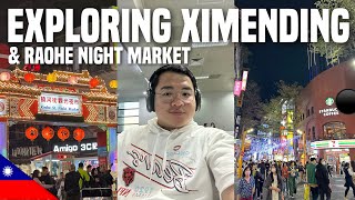 TAIWAN VLOG: Exploring Ximending & Raohe Night Market with Quick Food Trip | Ivan de Guzman