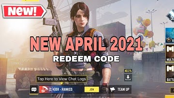 *NEW* Redeem code April 2021
