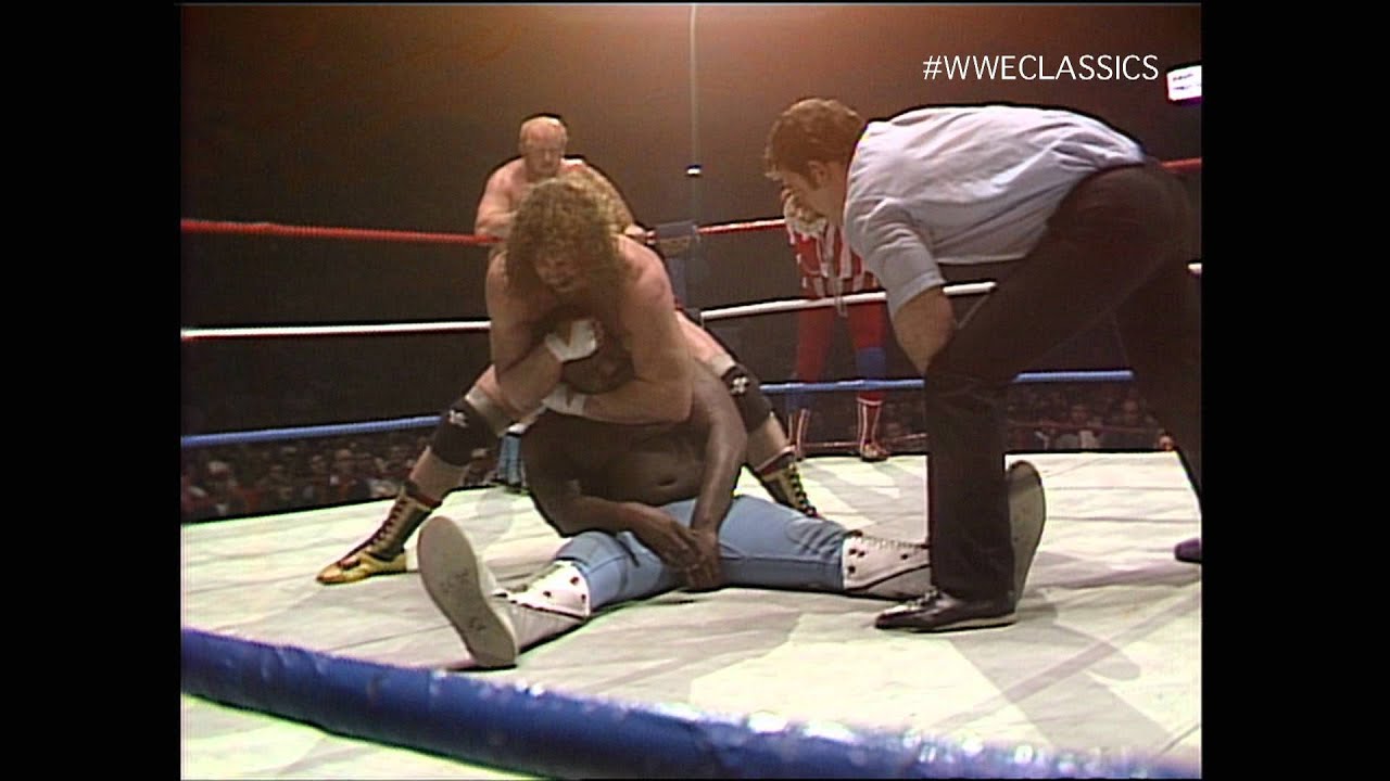 Andre the Giant tag vs. The Funks - March 23, 1986