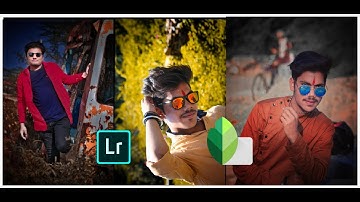 Lr & snapseed retouch edit || how to colourful dslr photo tutorial 2019 by editing by chandu