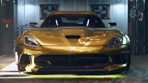 Dodge Viper SRT Wide Body Kit tuning | NfS Unbound