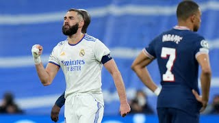 Karim Benzema's amazing Hattrick against PSG