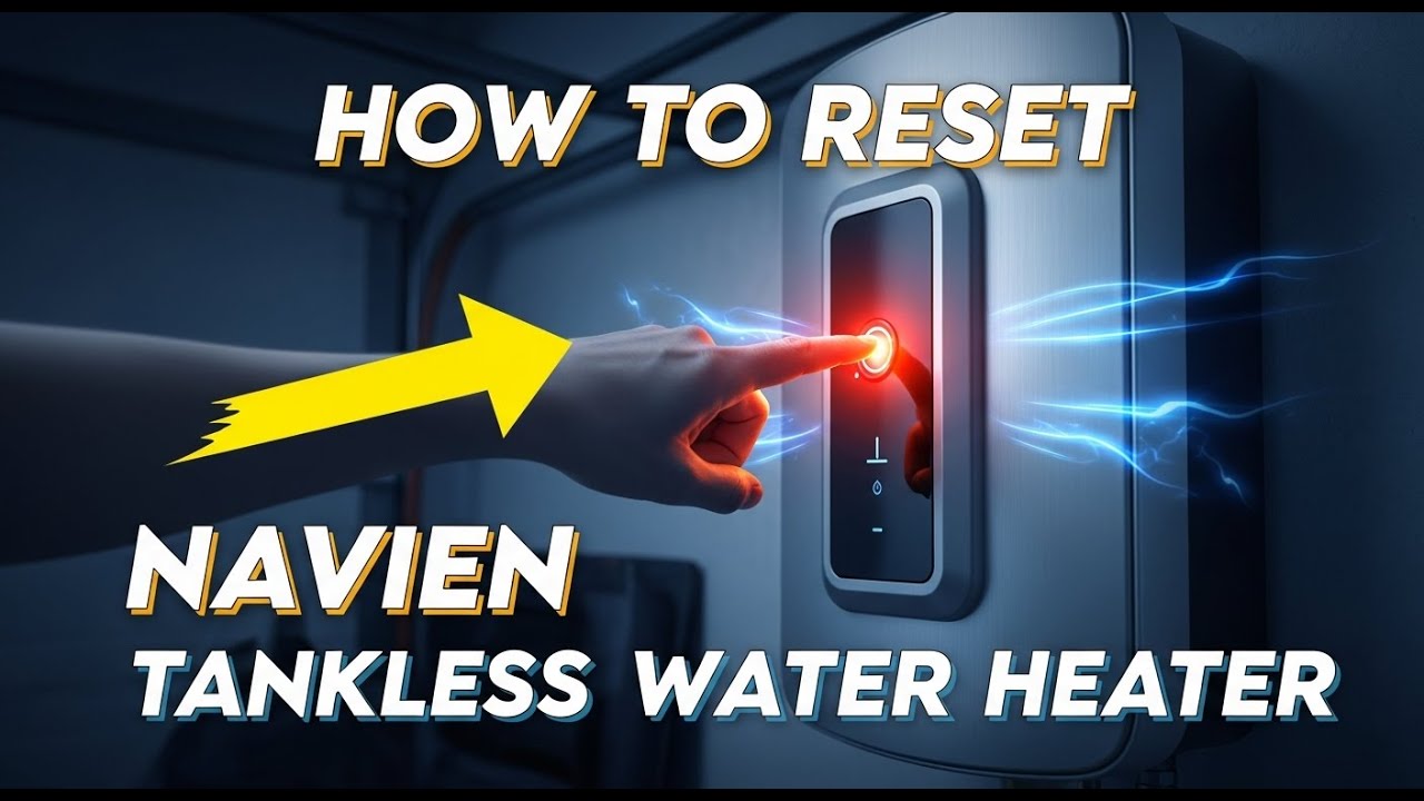How to Reset Navien Tankless Water Heater | Step-by-Step Guide + Error Codes