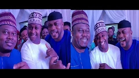 Odunlade, Femi Adebayo, Muyiwa Ademola Dancing Shaku Shaku As They Shut Down Yinka Ayefele Naming