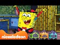 Bob Esponja | Todo Palhaço e Circo na Fenda do Biquíni! 🤡 | Nickelodeon em Português