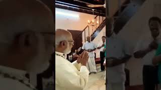 Major archbishop Mar George Alencherry  came in my grandmother's house👍👍